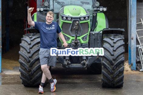 Fife farmer ends 12-year London Marathon wait