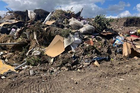 Men arrested over suspected illegal waste dumping at Cheshire farm