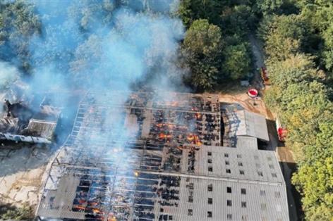 Police probe Dorset barn fire that destroyed 2,000 hay bales